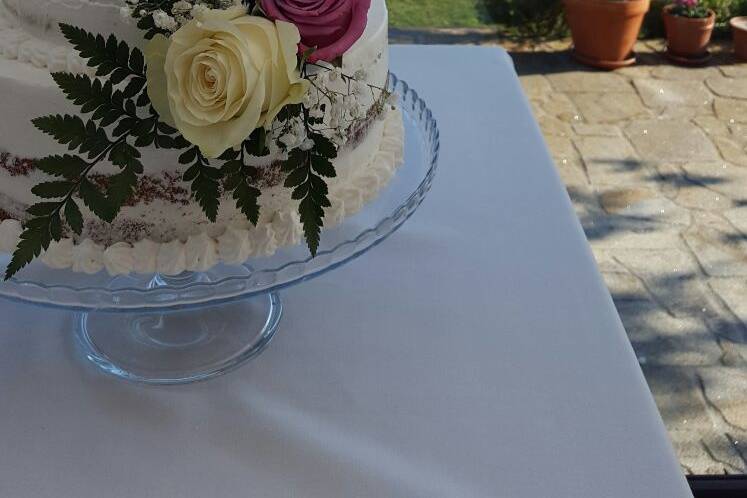 Fondant con mariposas