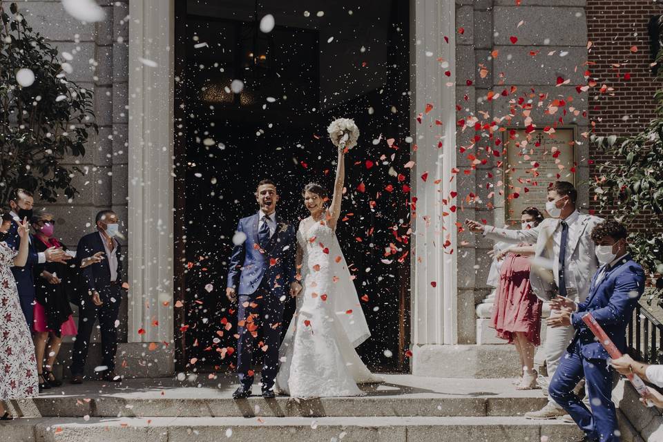 Preparativos del novio