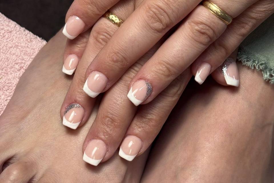Acrílico y pedicura