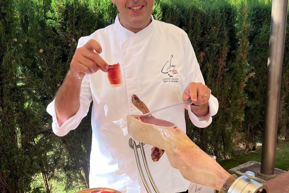 El arte del corte del jamón