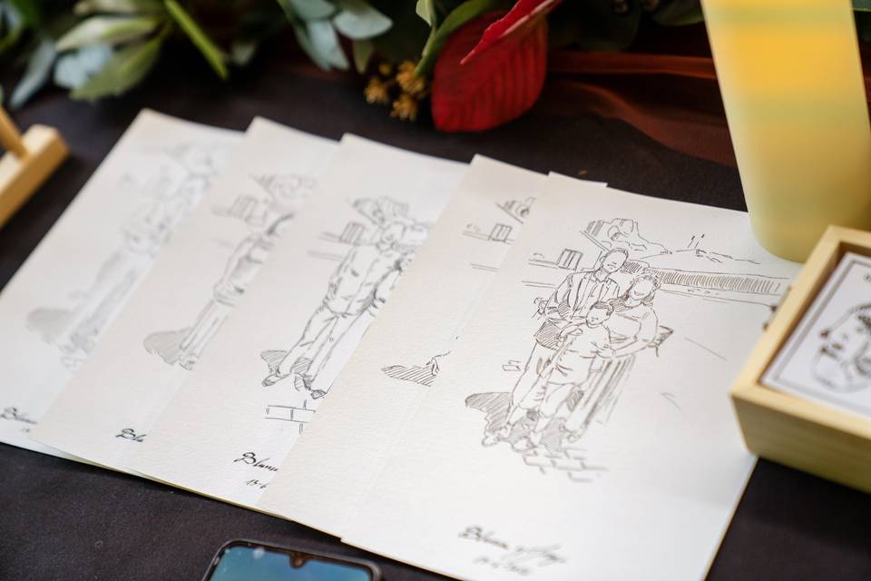 boceto papel