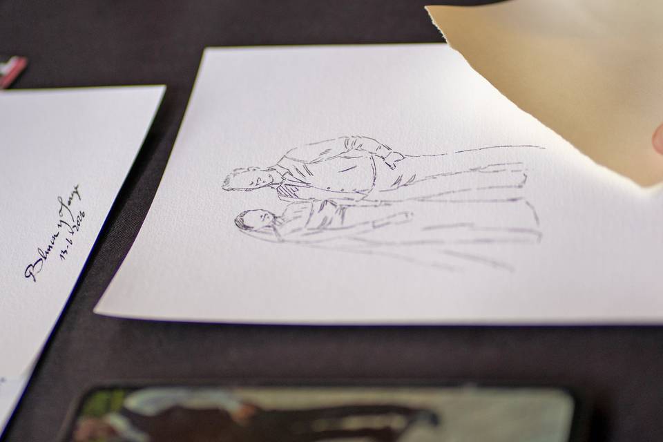 ilustración pareja