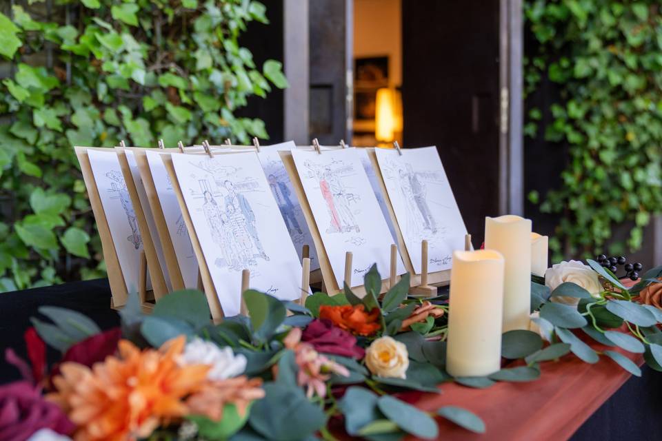 mesa decorada