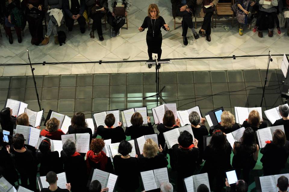 Coro en directo