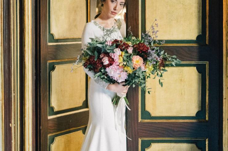 Dried Bridal Bouquet