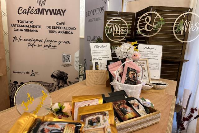 Café personalizado para bodas
