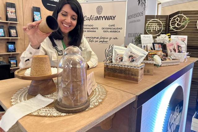 Vasos comestibles para café