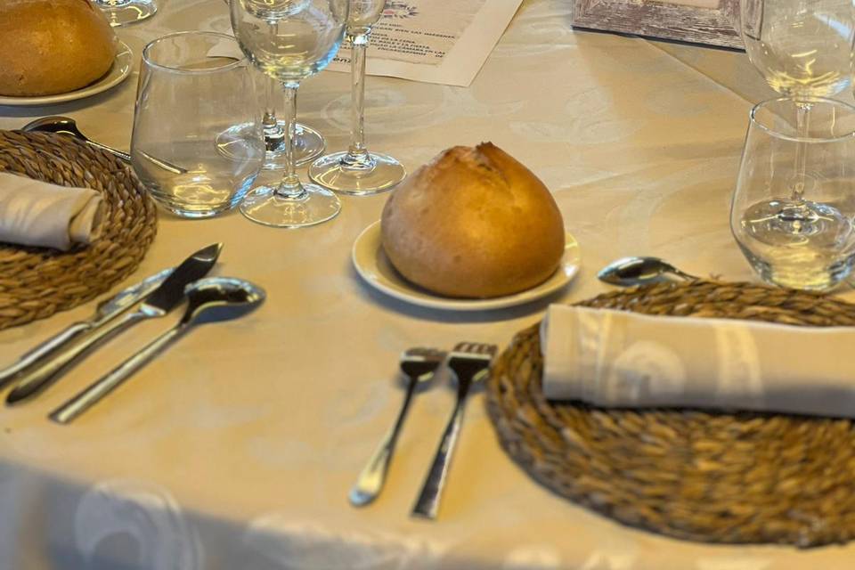 Mesa boda Restaurante