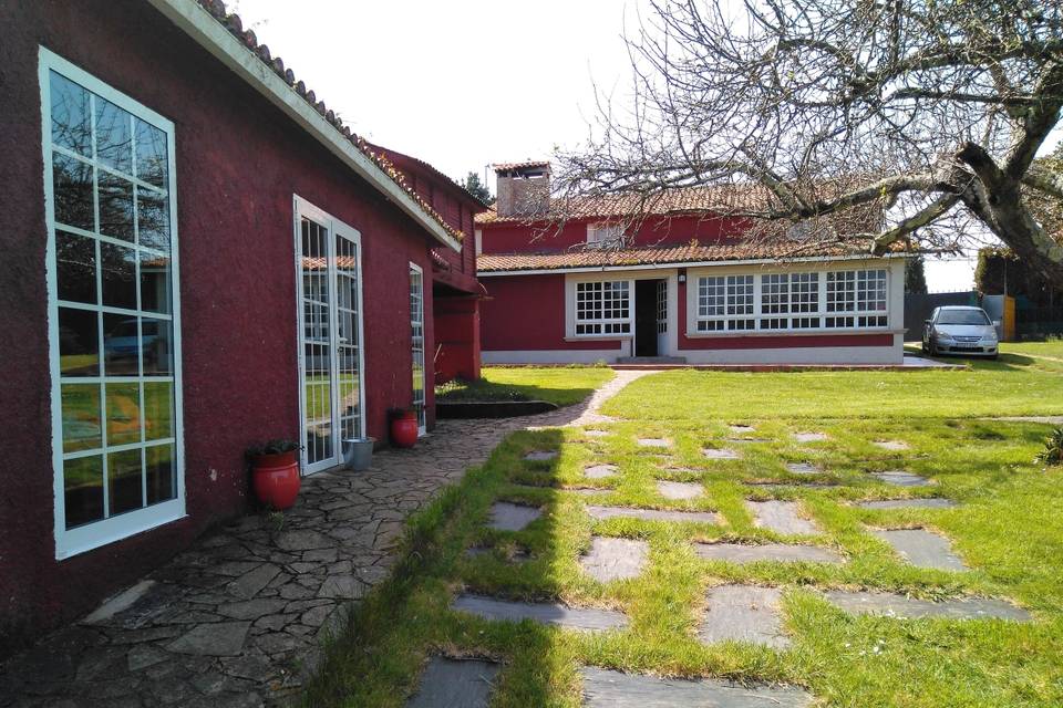 Exterior de la casa