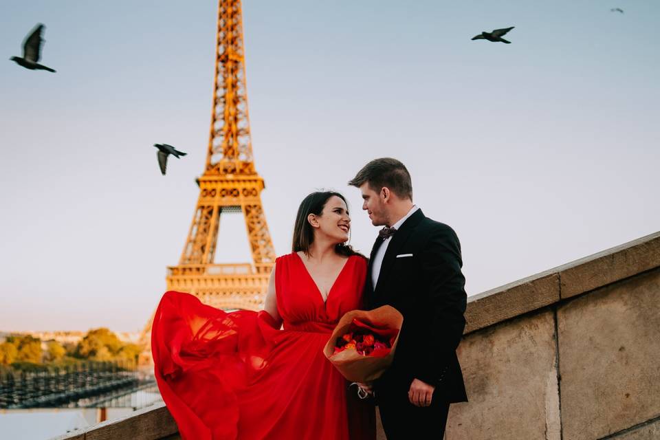 Preboda en París