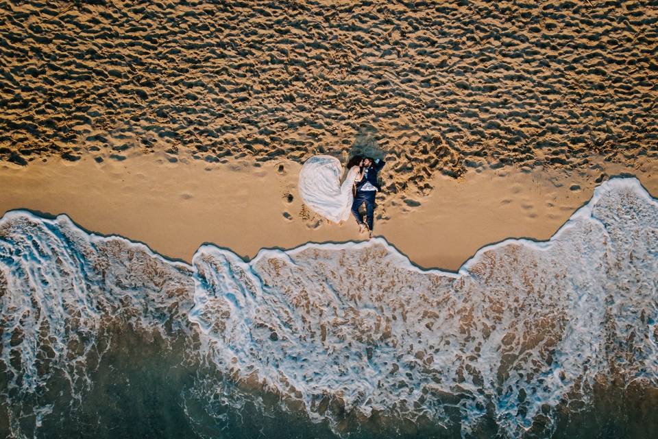 Drone en postboda