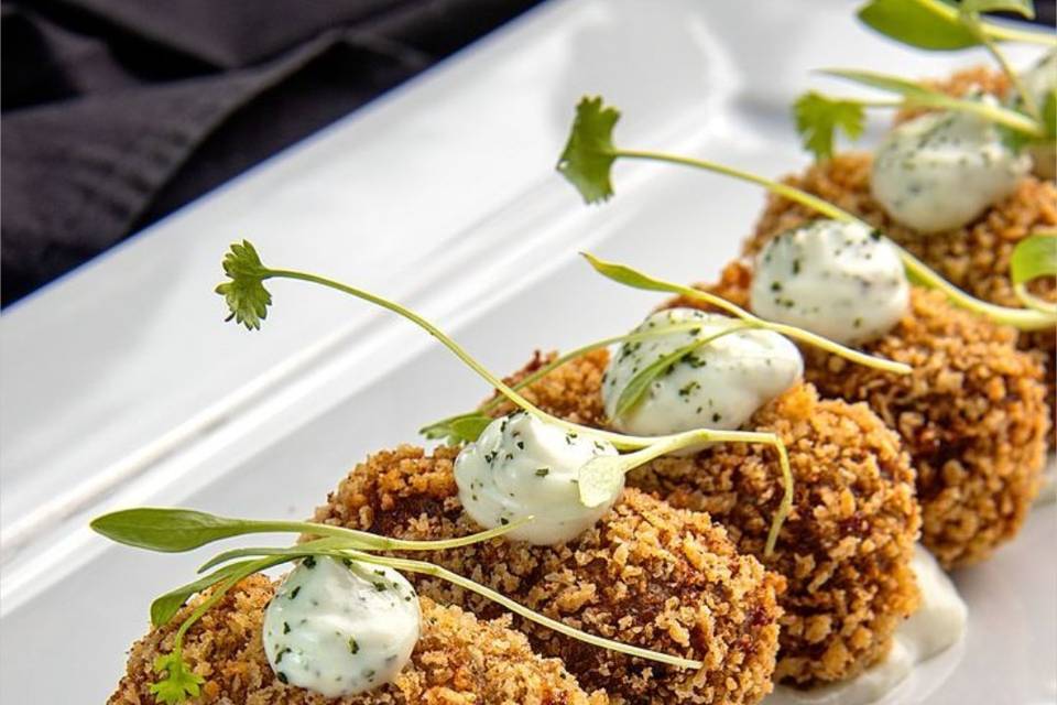 Croquetas de Gambas al ajillo