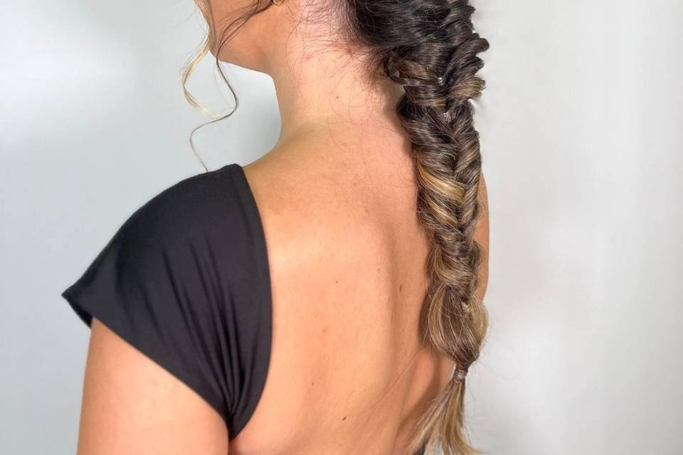 Peinado invitada Braid