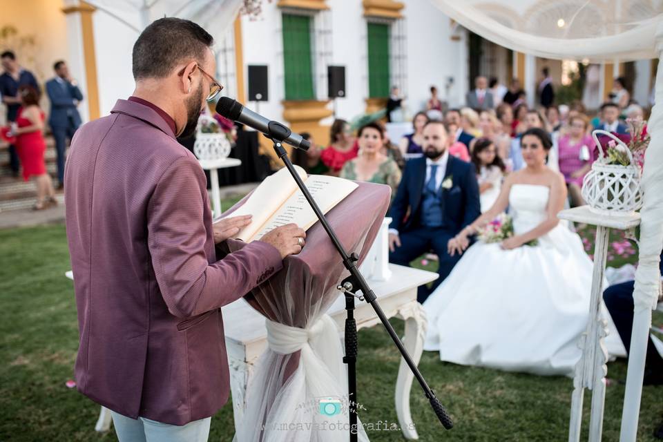 Manuel Albarrán - Maestro de Ceremonias