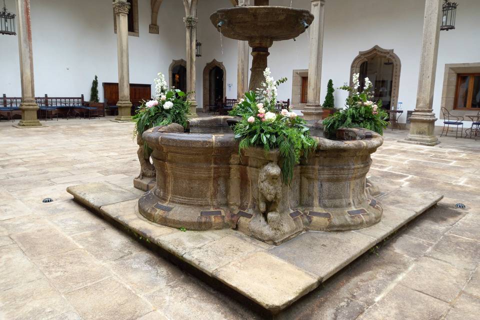 Decoración fuente