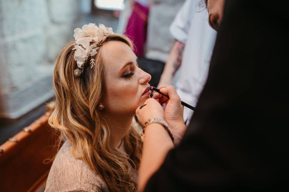 Maquillaje de boda Scarlett