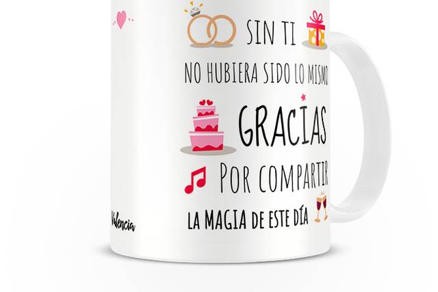 Set 2 Tazas tal para cual de Mr.Wonderful para Gente Bonita