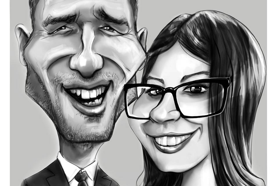 Caricatura para la invitación