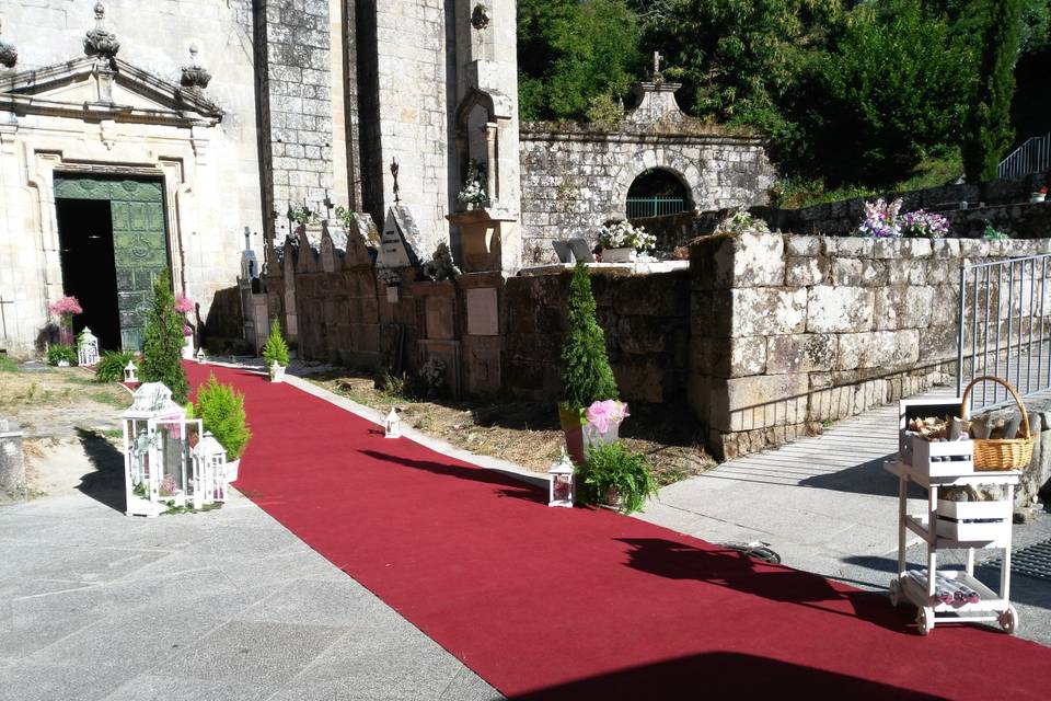 Entrada de la iglesia