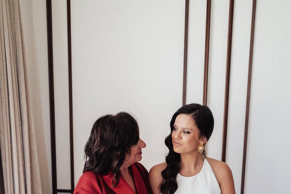 Olaya y su madre