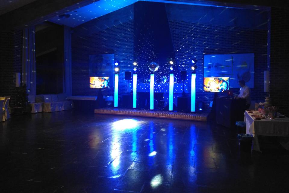 Salón de discoteca