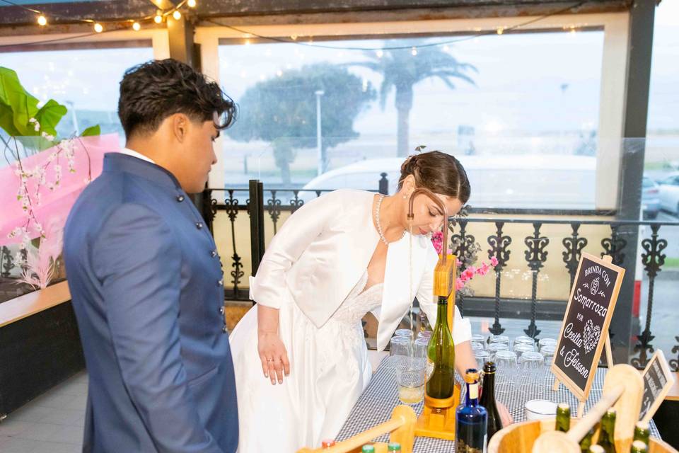 Mesa de Sidra Somarroza