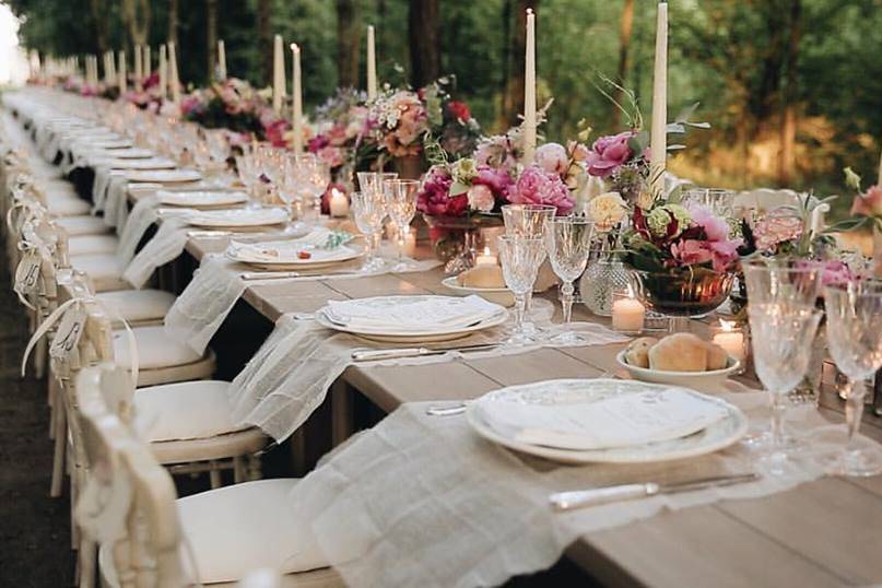 Banquete de la boda