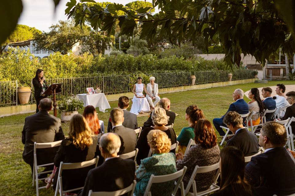 Ceremonia en morera