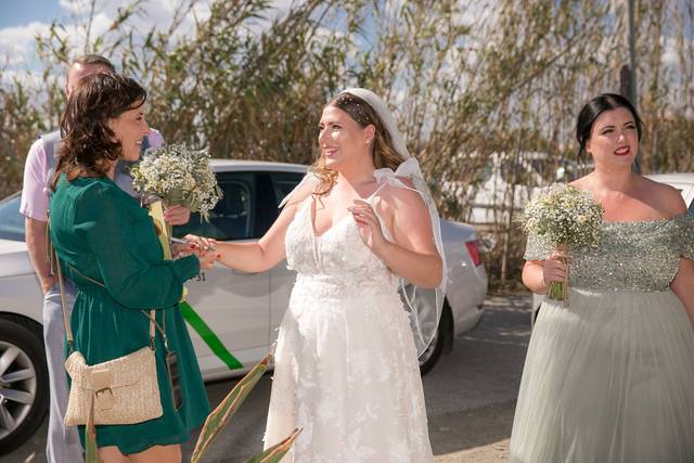 La llegada de la novia