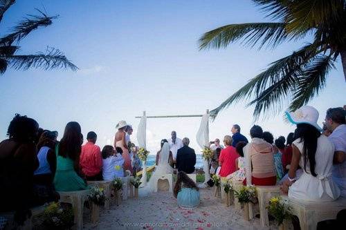 Boda en la playa