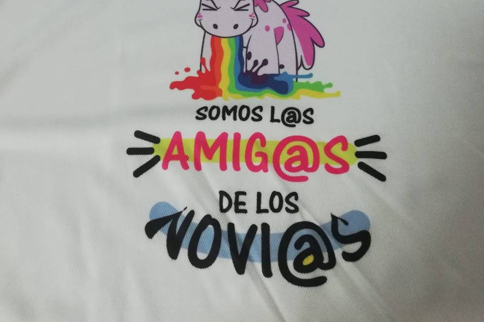 Camiseta para despedida