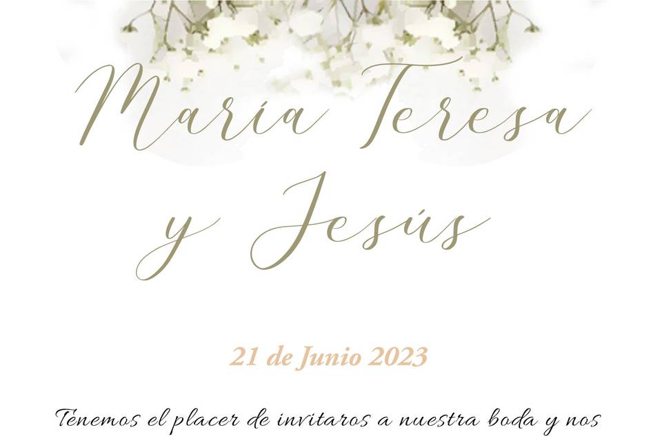 Invitación personalizada