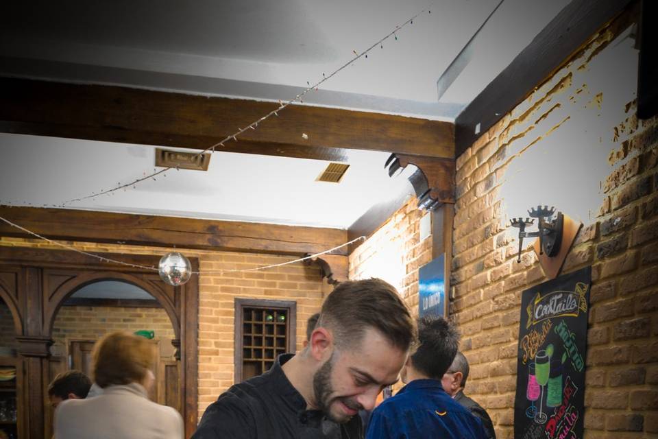 Corte de jamón evento privado