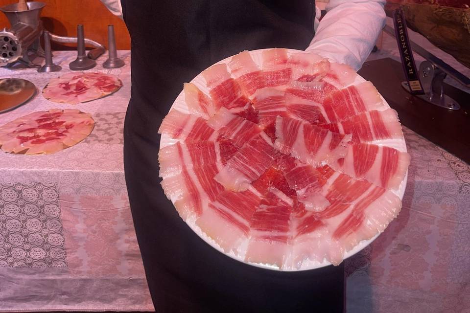Plato de muestra