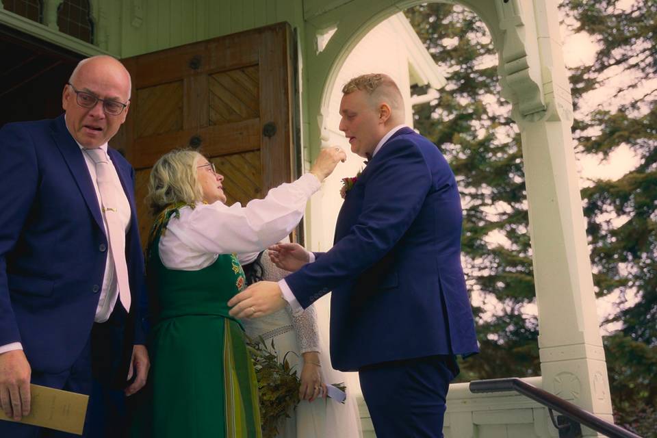 Boda en Noruega: Vídeo y Foto