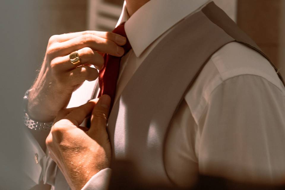 Novio preparativos