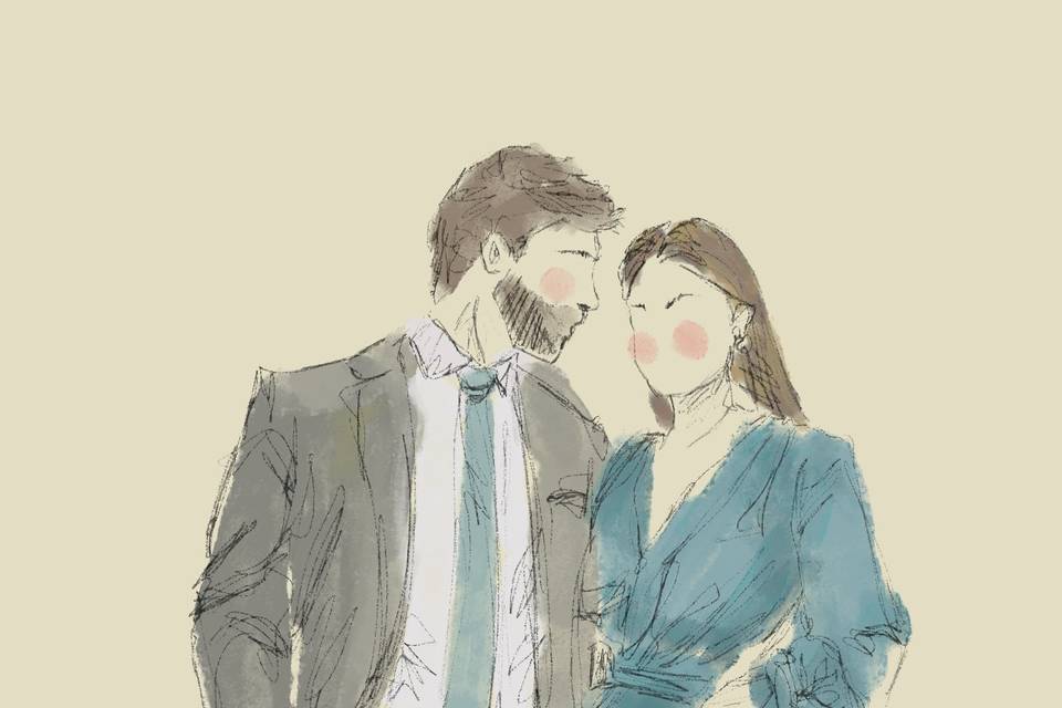 Pareja invitada