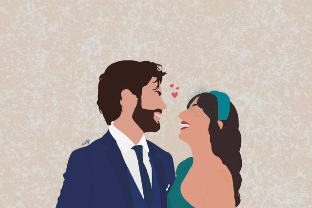 Ilustración de parejas