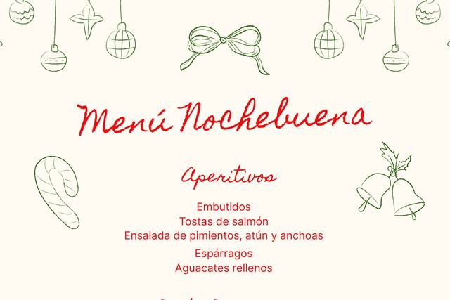 Diseño menú