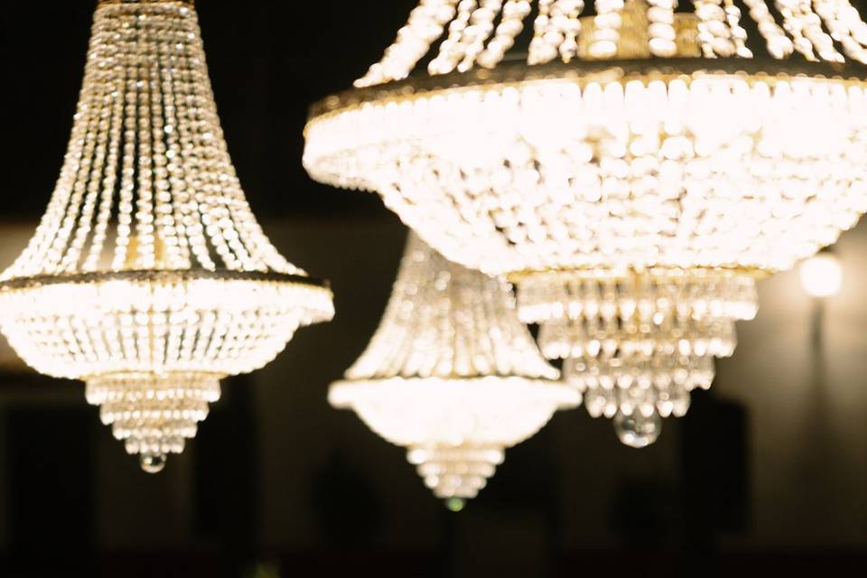 Lámparas cristal gold