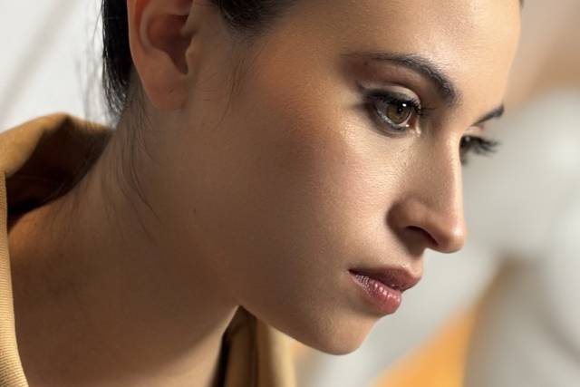 Peinado y makeup para fotos