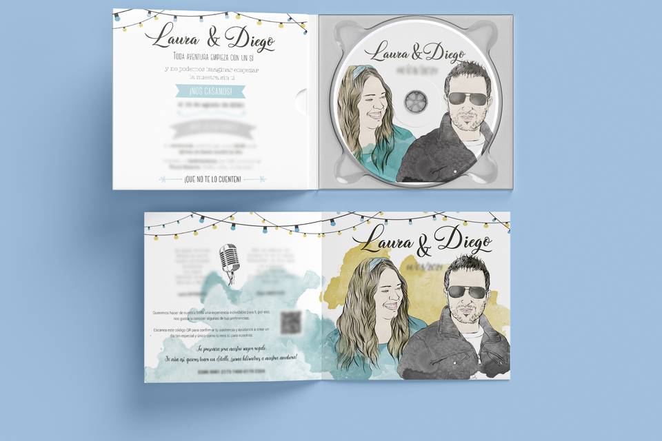 Invitación de boda (CD)