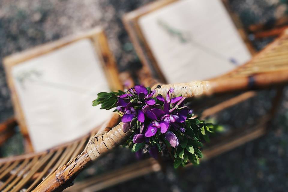 Ceremonia en el bosque