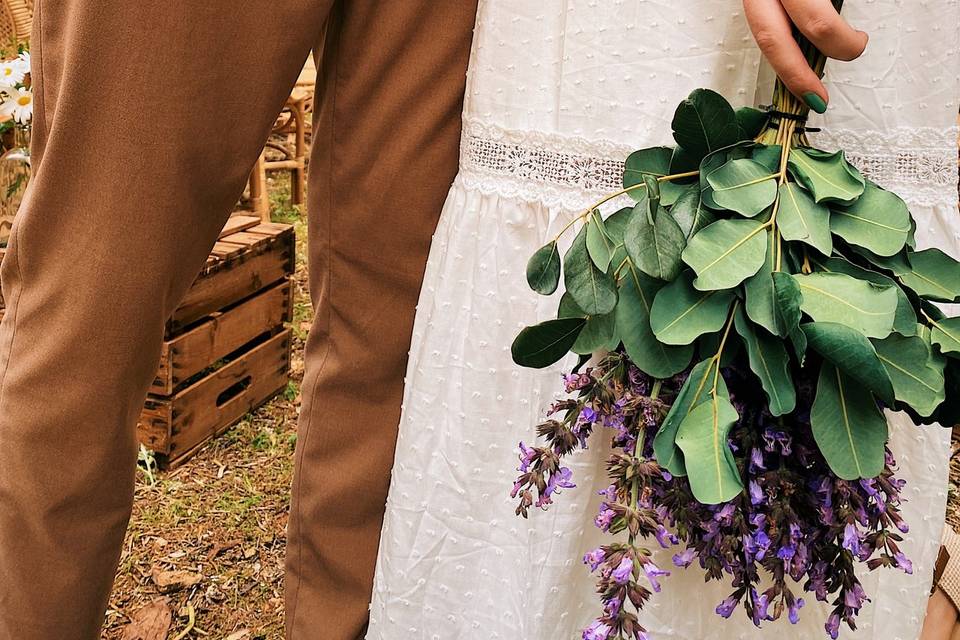 Ramo sencillo de lavanda