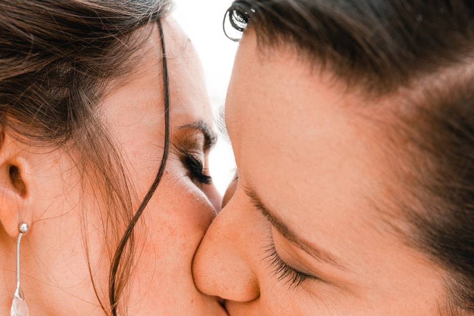El beso de amor sincero