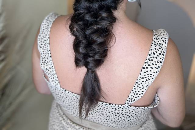 Trenza con textura