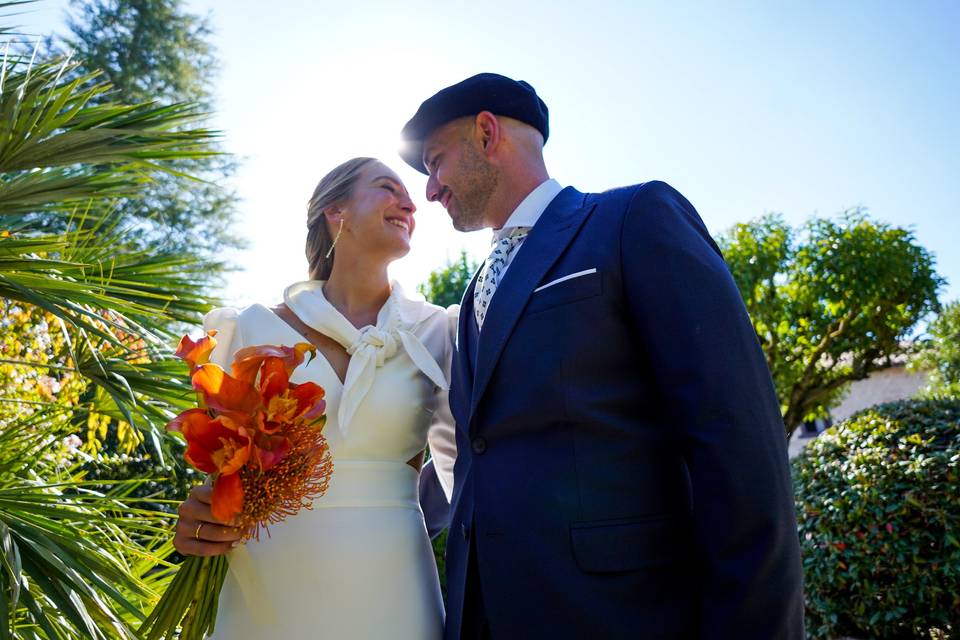 Boda Leire y Josu Elgorriaga