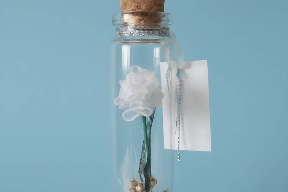Frasquito con flor a tu gusto