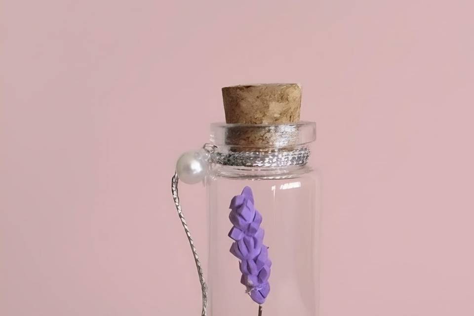Frasquito con flor a tu gusto
