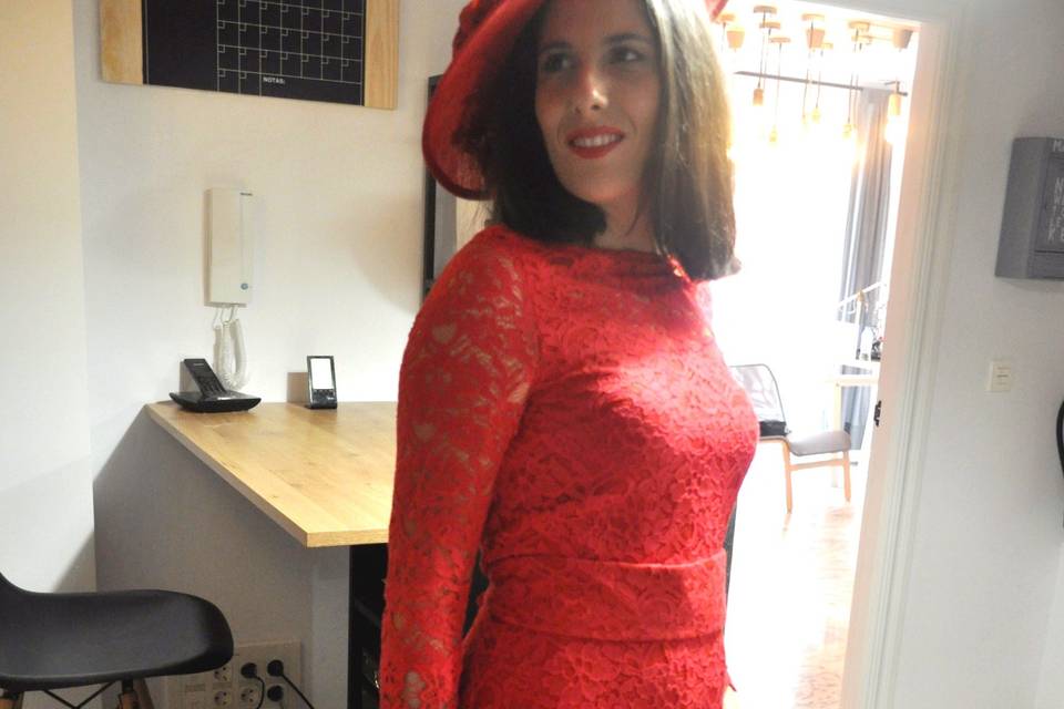 Vestido rojo